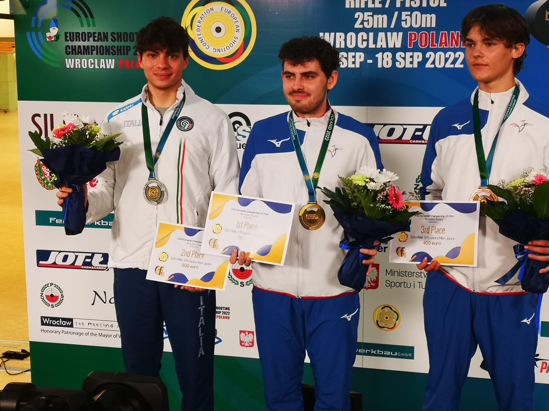 Bersagli gara ISSF