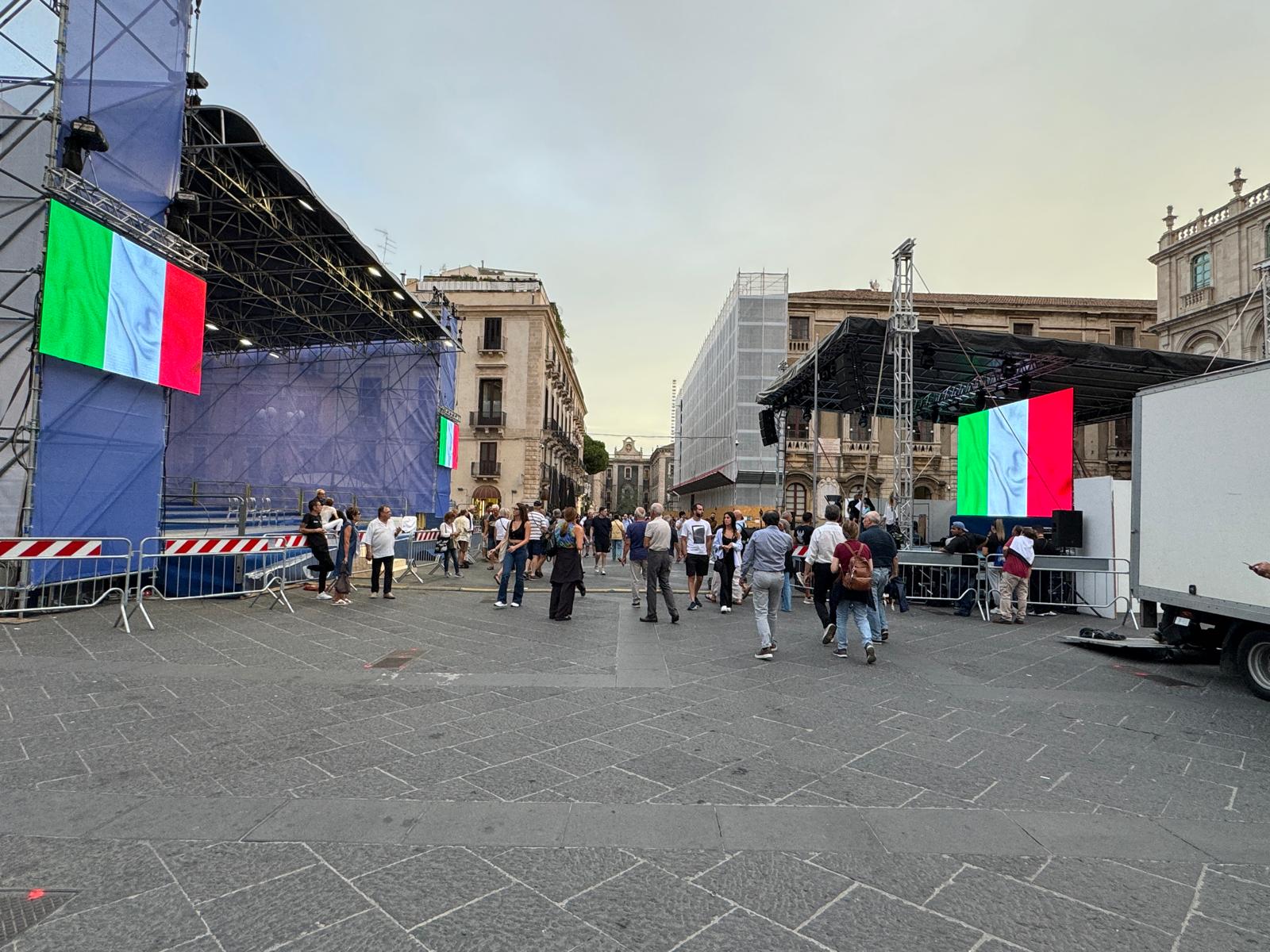 Catania Piazza Trofeo Coni