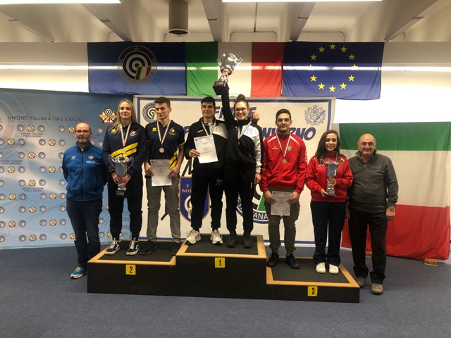 Mixed team carabina