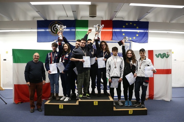 Podio Sezioni carabina