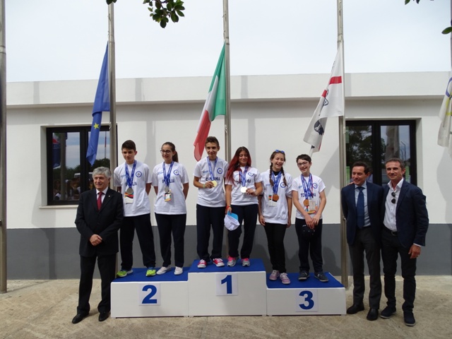 Podio carabina 10 m avanzato