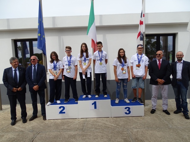 Podio pistola 10 m avanzato