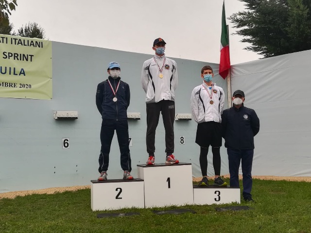 Premiazione juniores uomini
