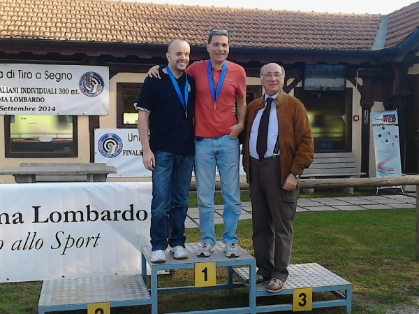 Premiazione arma libera a terra uomini