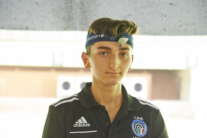 Tommaso Chelli campione italiano pistola automatica juniores uomini