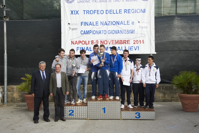 Premiazioni Trofeo delle Regioni