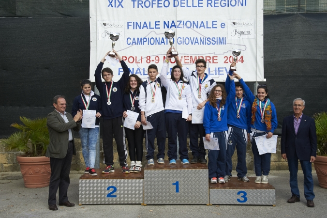 Premiazioni Trofeo delle Regioni