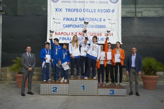 Premiazioni Trofeo delle Regioni