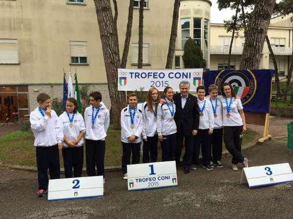 Premiazione carabina 10 metri avanzato