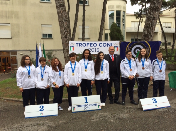 Premiazione pistola 10 metri avanzato