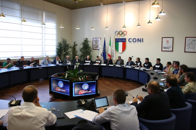 Conferenza Stampa Presentazione squadra olimpica