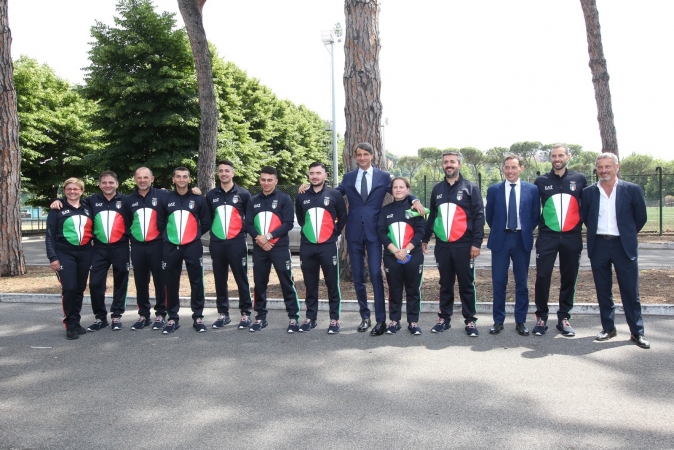 Conferenza stampa presentazione squadra olimpica Tokyo 2020